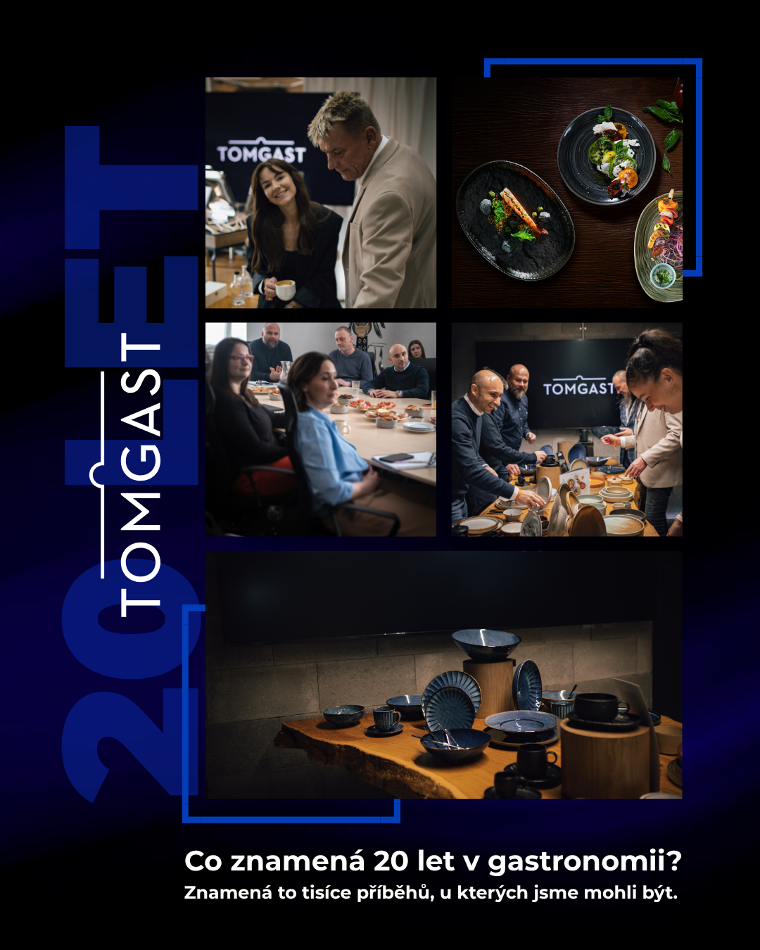TOMGAST – 20 let v gastronomii, kolážový příspěvek
